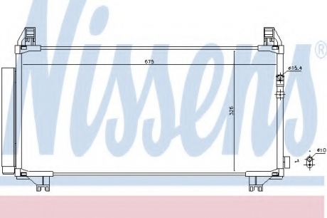 Конденсатор, кондиционер NISSENS 940369