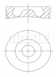 Поршень MAHLE MAHLE / KNECHT 4390100