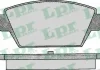 Комплект гальмівних колодок з 4 шт. дисків LPR 05P044 (фото 1)