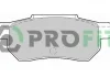 Колодки тормозные дисковые PROFIT 5000-0621 (фото 1)