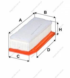 Фільтр повітряний, Duster II WIX FILTERS WA9830