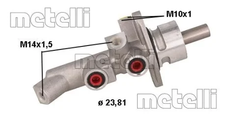 Цилиндр тормозной главный Metelli 05-1119