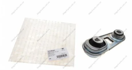 Подушка двигателя (задняя) Renault Kadjar 1.2TCe/1.5dCi 15-/Nissan Qashqai 1.2-2.0 07- (OE качество) HUTCHINSON 532E91