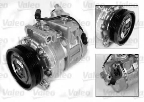 Компресор кондиціонера BMW X6 (F16) 4.4 14-19 Valeo 813194