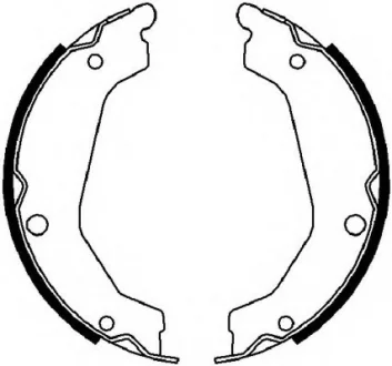 Колодки тормозные барабанные FERODO FSB4020