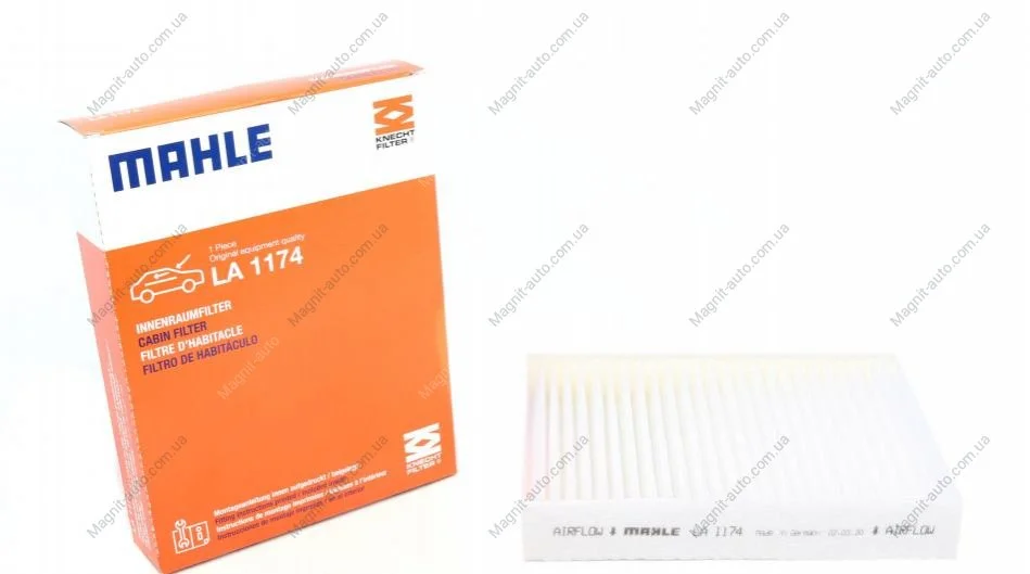 Фильтр салона MAHLE / KNECHT LA1174 (фото 1)