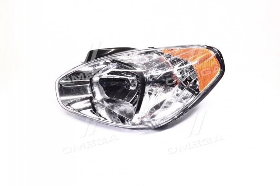 Фара ліва Hyundai Accent III (06-) H4 під коректор TYC 20-C590-C5-2B (фото 1)