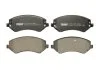 Комплект гальмівних колодок переднього., CHRYSLER VOYAGER III, VOYAGER IV DODGE CARAVAN JEEP CHEROKEE 2.0-3.8 01.95-12.08 FERODO FDB1576 (фото 1)