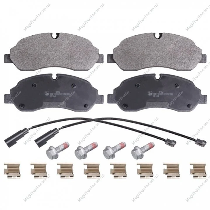 KLOCKI HAMULC. FORD TRANSIT CUSTOM 12- PRZУD FEBI BILSTEIN 16955 (фото 1)