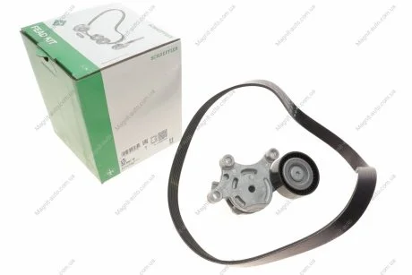Комплект поликлинового ремня PSA BERLINGO/C3/C4/308/407/PARTNER 08- INA 529 0261 10