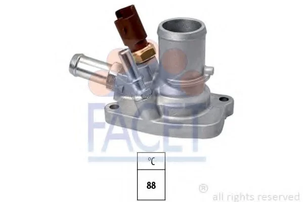 Термостат Fiat Punto van 1.4 (06-13) Facet FACET 7.8672 (фото 1)
