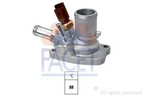 Термостат Fiat Punto van 1.4 (06-13) Facet FACET 7.8672