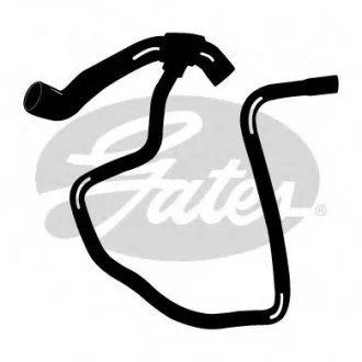 Патрубок системи охолодження гумовий Gates 3948