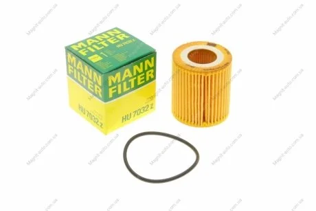 Фільтр масляний Citroen Berlingo/Jumpy / Peugeot Expert/Partner/Rifter 1.5 BlueHDi 18- / Opel Combo MANN HU 7032z