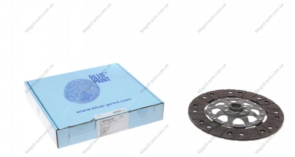 Диск зчеплення Audi, Seat, Skoda, VW (вироб-во Blue Print) BLUE PRINT ADV183127 (фото 1)