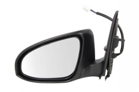 Наружное зеркало L (электрическое, выпуклое, с подогревом, хром, загрунтованное, 7 pinów) TOYOTA COROLLA 06.13- BLIC 5402192002477P