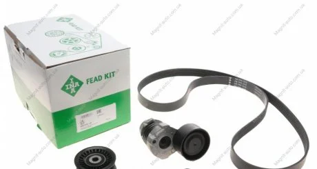 Комплект поликлинового ремня RENAULT CLIO/MEGANE/SCENIC 12- INA 529018710
