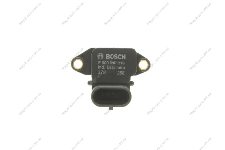 Датчик, давление воздуха впускном газопроводе BOSCH F00099P218