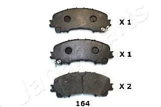 KLOCKI HAM. NISSAN P. X TRAIL 1,6 13- JAPANPARTS PA164AF