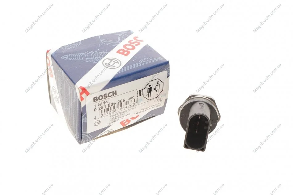 Датчик тиску палива BOSCH 0281006266 (фото 1)