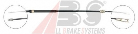 Трос, стояночная тормозная система A.B.S. A.B.S. K16888 (фото 1)