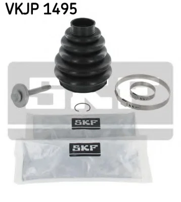 Пильник полімерний ШРКШ зі змазкою та металевим кріпленням SKF VKJP1495 (фото 1)