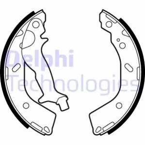Комплект гальмівних колодок DELPHI Delphi LS2027