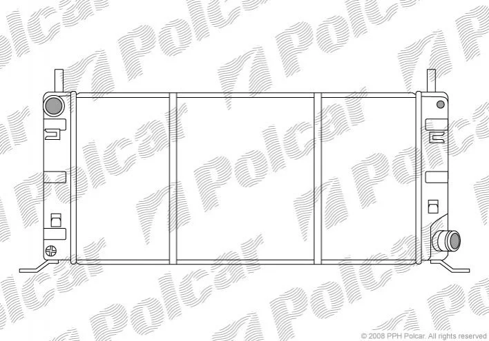 Радиаторы охлаждения POLCAR Polcar 320408A5 (фото 1)