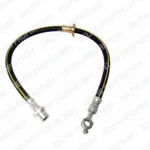 Тормозной шланг гибкий передний лев (длина 480мм.)., M10x1/M10) TOYOTA RAV 4 I, RAV 4 II 2.0/2.0D 06.94-11.05 Delphi LH6090 (фото 1)