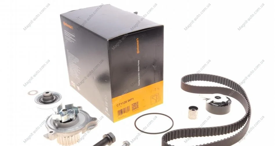 Комплект ГРМ, пас+ролик+насос Contitech CT 1120 WP1 (фото 1)