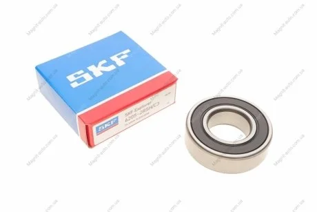 Підшипник кульковий d>30 SKF 6205-2RSH/C3