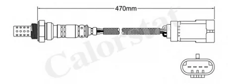 Датчик кисню Vernet LS140275