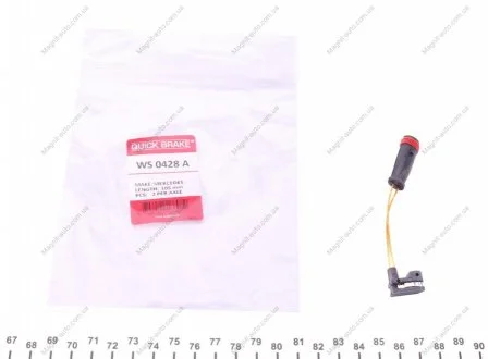 Датчик зносу,гальм.колодки QUICK BRAKE WS0428A
