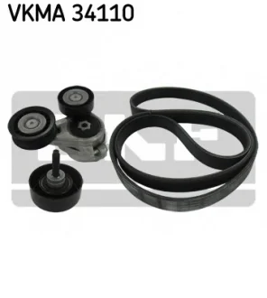Поликлиновой ременный комплект SKF VKMA 34110