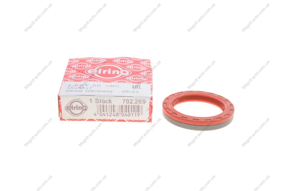 Сальник двигателя OPEL 1.2/1.3/1.4/1.6 35X48X7 (без упаковки)(пр-во Elring) ELRING 702.269 (фото 1)