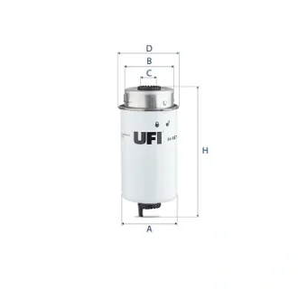 Фільтр паливний UFI 24.457.00