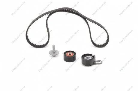 Комплект ГРМ (ремень + ролик) FORD B-MAX, ECOSPORT, FIESTA VI, FOCUS III, MONDEO V, TOURNEO COURIER, TRANSIT COURIER 1.5D/1.6D 06.08- BOSCH 1 987 946 556 (фото 1)