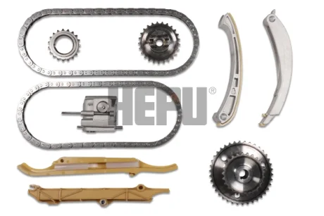 Комплект ГРМ (ланцюг + шестерня) BMW 3 (E36), 5 (E34), 5 (E39), 7 (E38) OPEL OMEGA B 2.5D 09.91-05.04 HEPU 21-0477