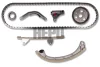 Комплект ГРМ (ланцюг + шестерня) DAIHATSU COPEN, EXTOL, MATERIA, SIRION, TERIOS, YRV TOYOTA YARIS 1.3 07.00- HEPU 21-0461 (фото 1)