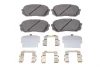 Комплект тормозных колодок передних, HYUNDAI I40 I, I40 I CW, IX35, KONA, SONATA VII, TUCSON KIA CADENZA II, CEE'D, CEED, OPTIMA, PRO CEE'D, PROCEED, SOUL II, SPORTAGE III 1.0-Electric 08.09- ATE 13.0460-5647.2 (фото 1)