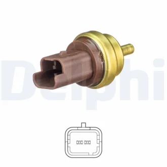 CZUJNIK TEMPERATURY CITROEN BERLINGO, C3, DS3, PEUGEOT 207, 308 00- Delphi TS10477