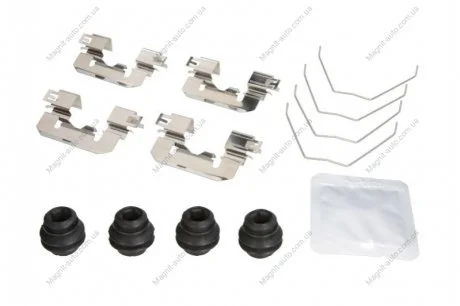 Монтажний набір гальмівних колодок передн HYUNDAI I30 KIA CEE\'D OPEL ASTRA K 1.0-1.6D 11.11- QUICK BRAKE 109-0063