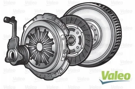 Зчеплення компл. + DMF CITROEN Berlingo/C3/C4/DS3 "1,6HDi "04>> Valeo 845180