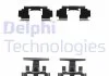 Комплектующие, колодки дискового тормоза DELPHI Delphi LX0130 (фото 1)