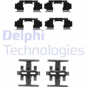Комплектующие, колодки дискового тормоза DELPHI Delphi LX0130