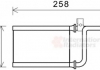 Теплообменник, отопление салона Van Wezel 32006254 (фото 2)