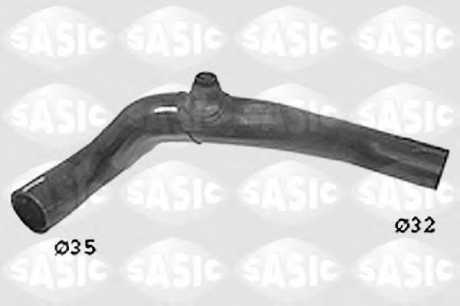 Шланг радиатора SASIC SWH4334