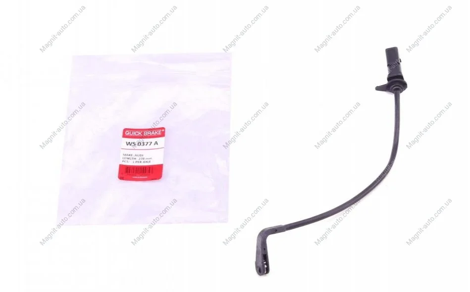 Датчик зносу, гальмо. QUICK BRAKE WS0377A (фото 1)