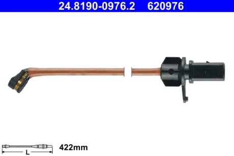 Датчик зносу гальмівних колодок ATE 24.8190-0976.2