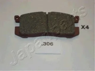 Комплект тормозных колодок, дисковый тормоз JAPANPARTS PP-306AF
